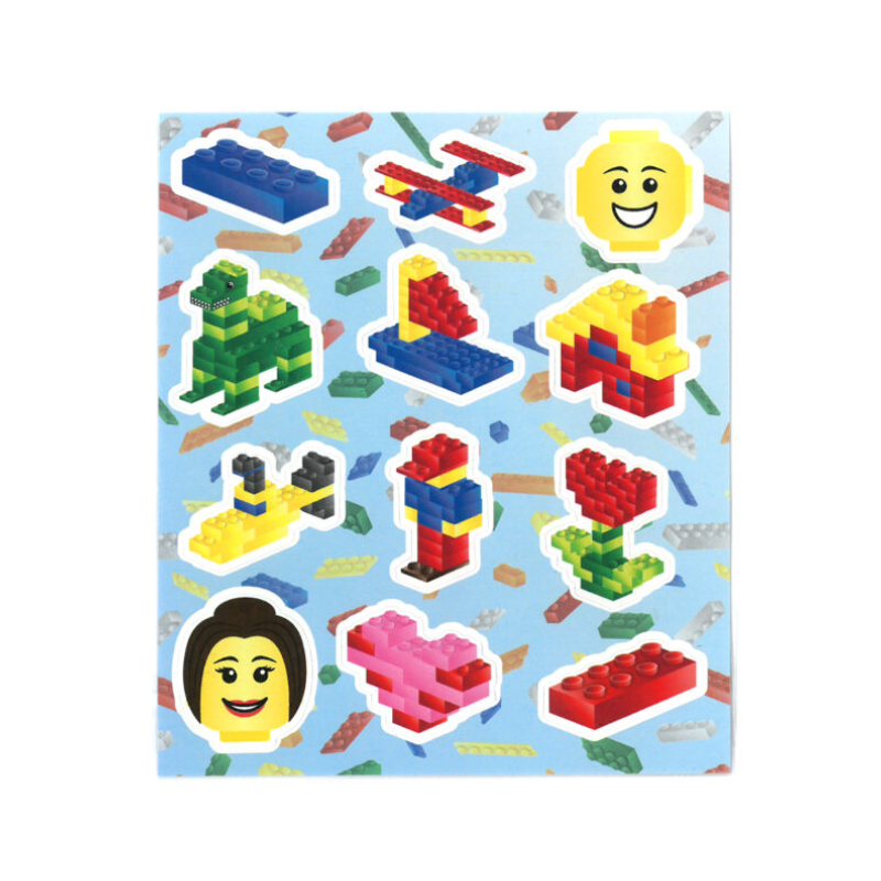 Fun Building Blocks Stickers