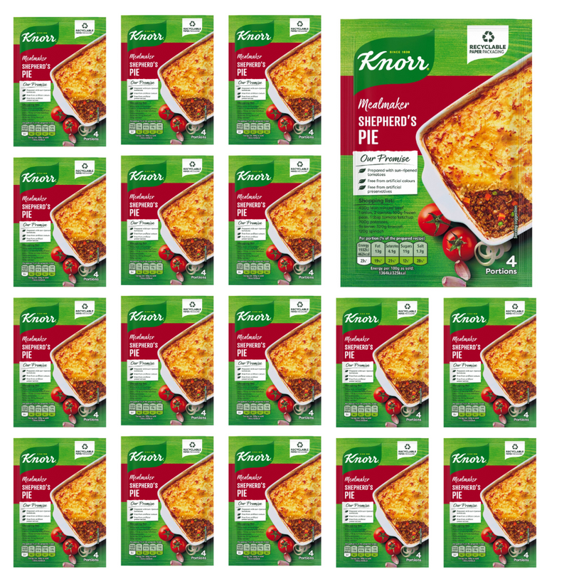 16 x Knorr Mealmaker Shepherds Pie 42G