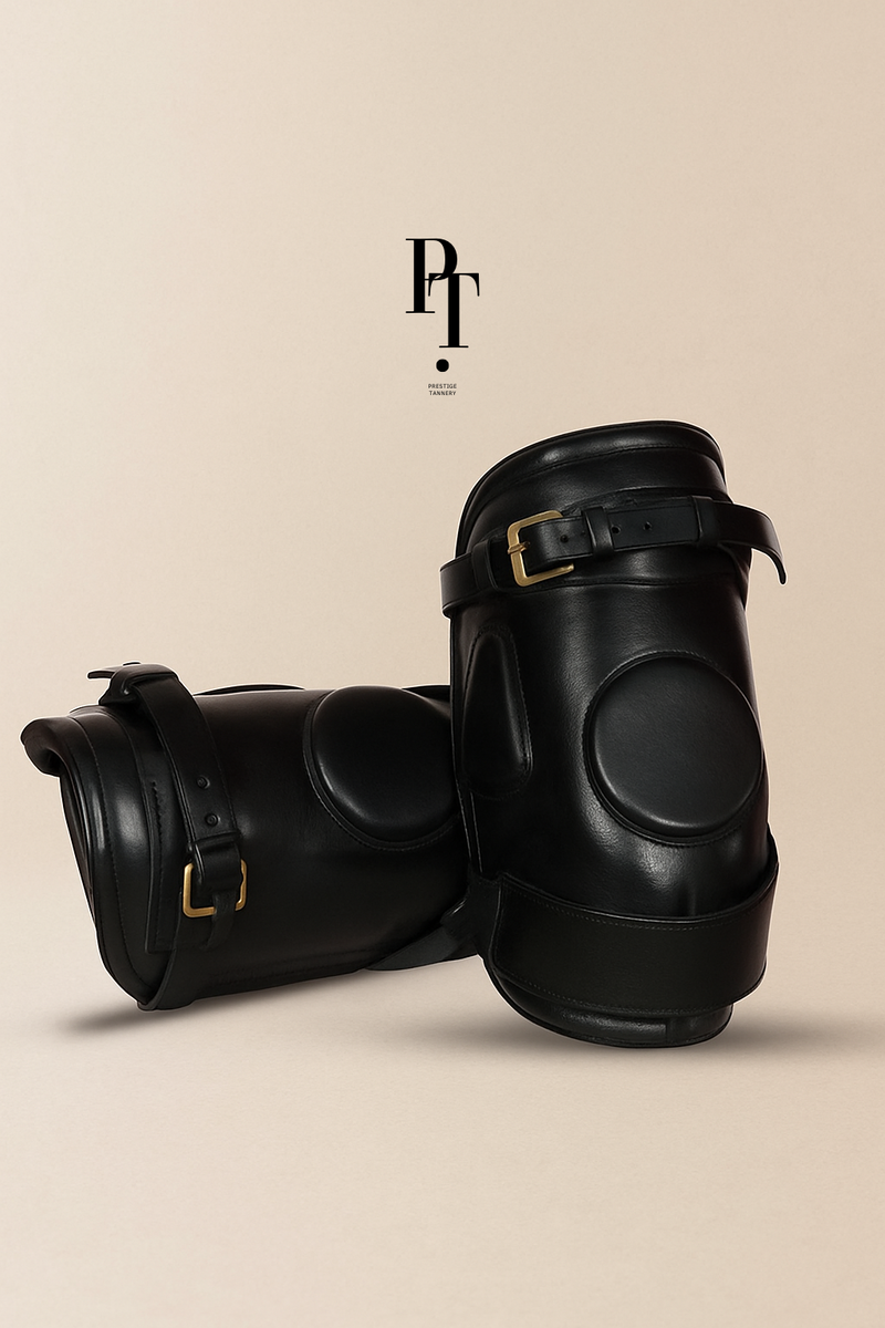 Prestige Tannery Buckled Knee Guards