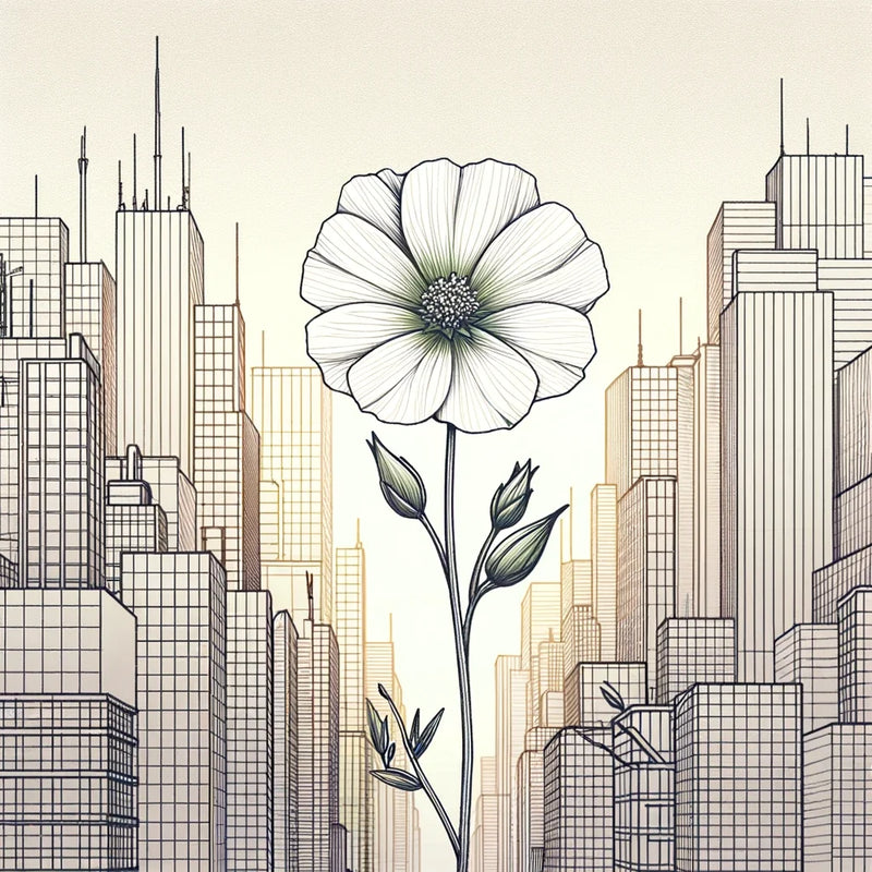 Urban Blossom Canvas
