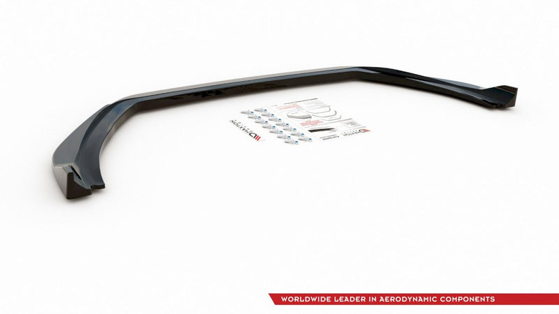 Maxton Design - FRONT SPLITTER V.4 FORD FIESTA MK8/8.5 ST / ST-LINE (2017-2024)