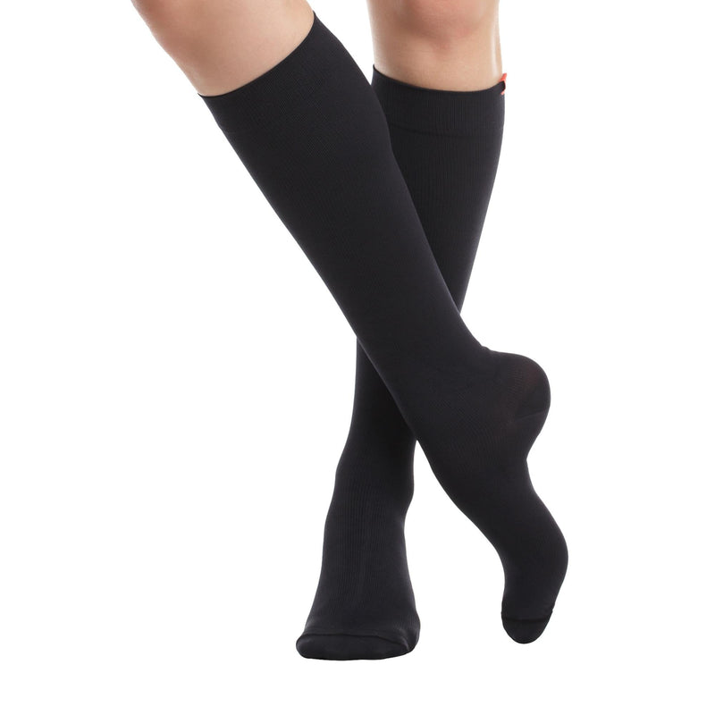 1 Pack Wide Calf Cotton Graduated Compression Socks | 20-30 mmHg