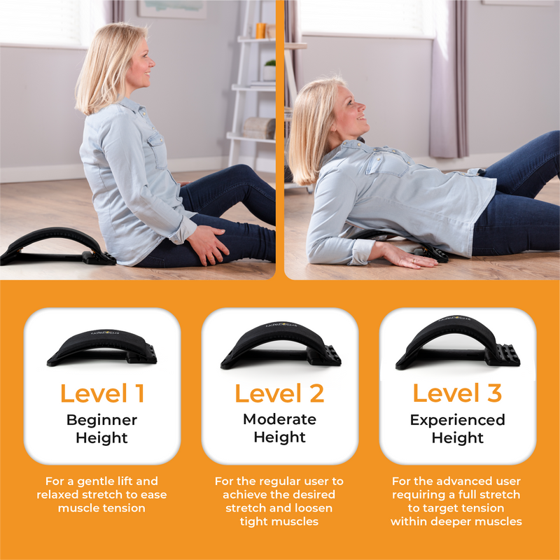 LyfeFocus Back Stretcher With Heat