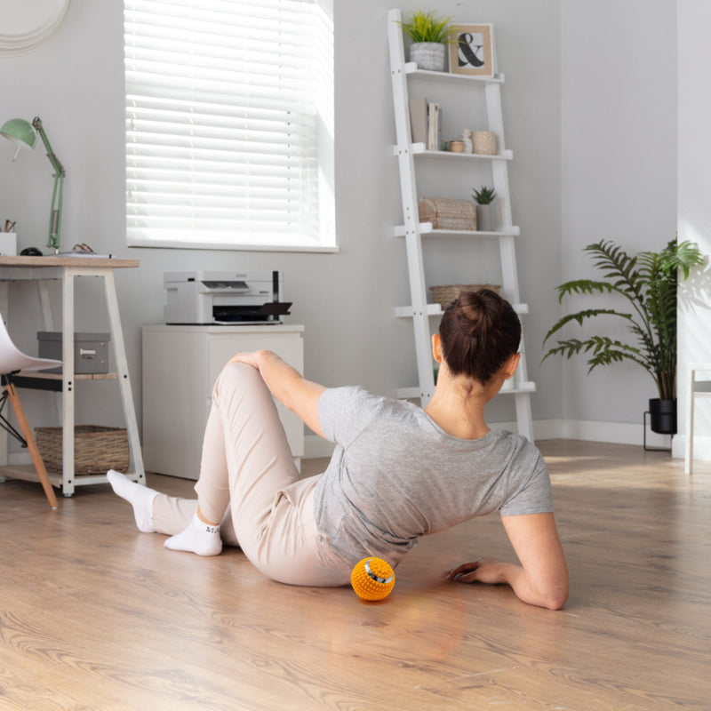 LyfeFocus Vibrating Massage Ball (Orange)
