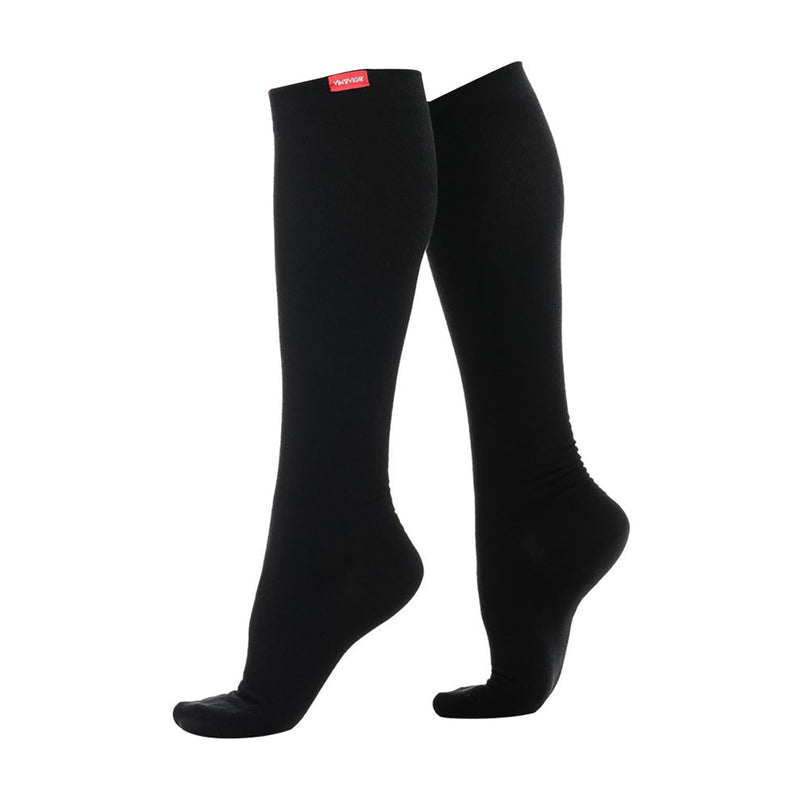 1 Pack Moisture Wicking Nylon Graduated Compression Socks | 20-30 mmHg