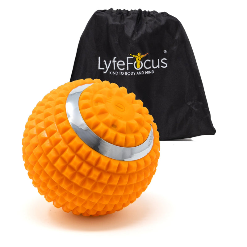LyfeFocus Vibrating Massage Ball (Orange)