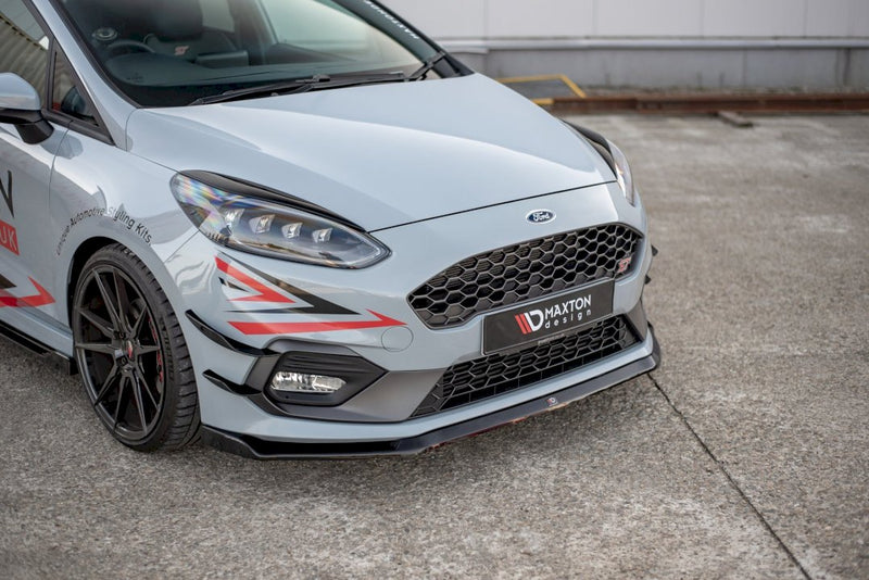 Maxton Design - FRONT SPLITTER V.5 FORD FIESTA MK8/8.5 ST / ST-LINE