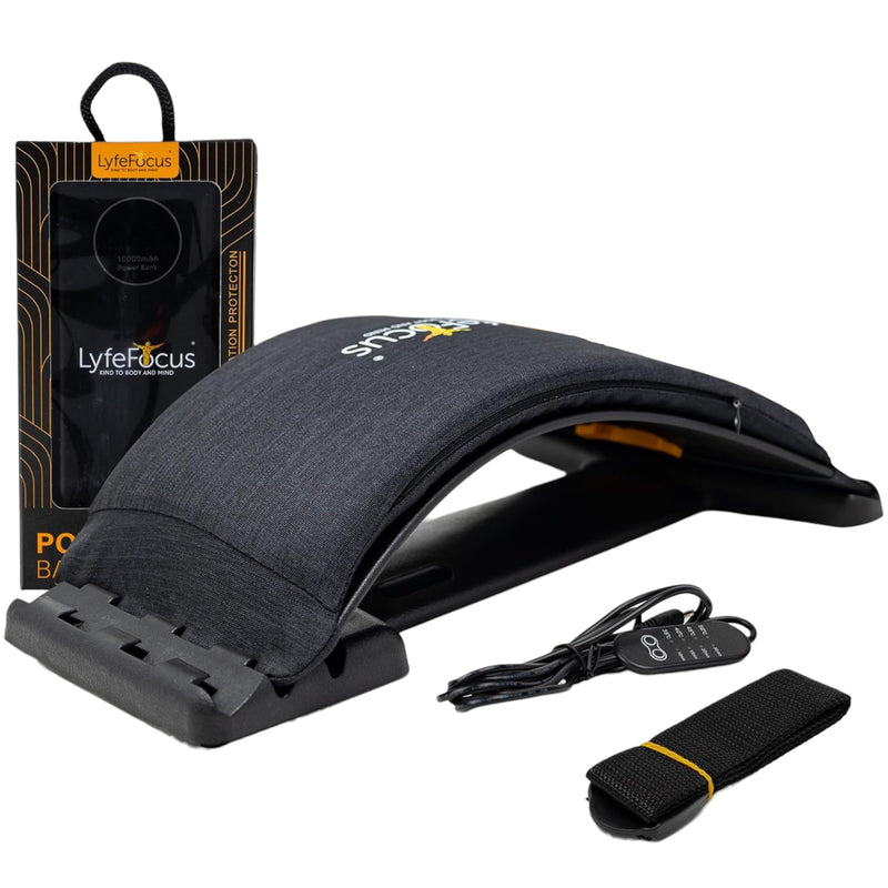 LyfeFocus Back Stretcher With Heat