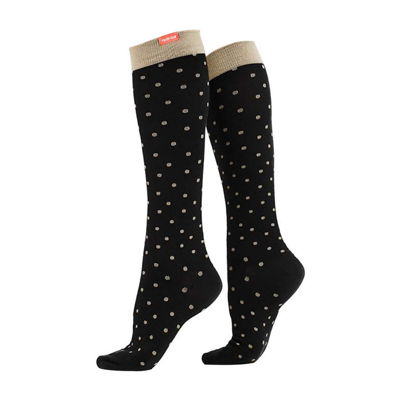 1 Pack Wide Calf Cotton Graduated Compression Socks | 30-40 mmHg