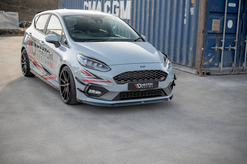Maxton Design - FRONT SPLITTER V.6 FORD FIESTA MK8/8.5 ST / ST-LINE