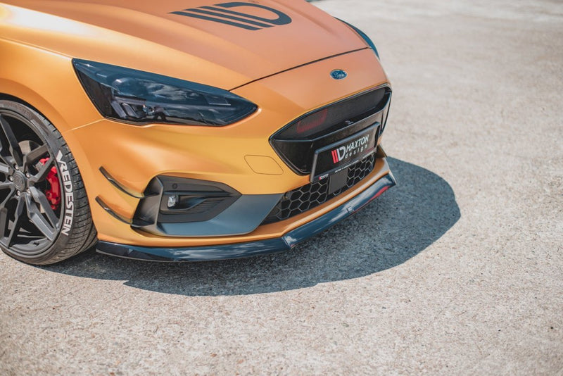 Maxton Design - FRONT SPLITTER V.8 FORD FOCUS ST / ST-LINE MK4
