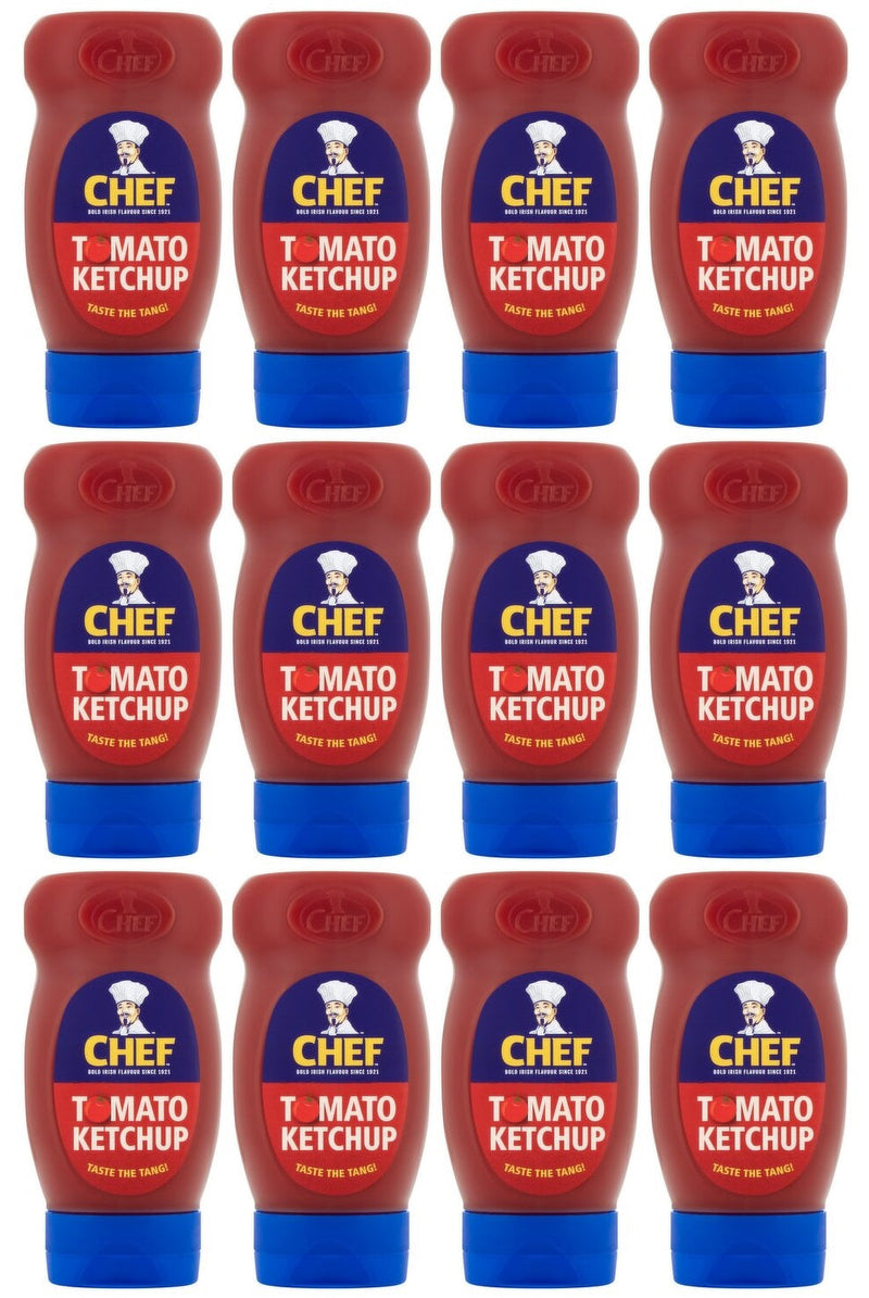 12 x Chef Tomato Ketchup 735G