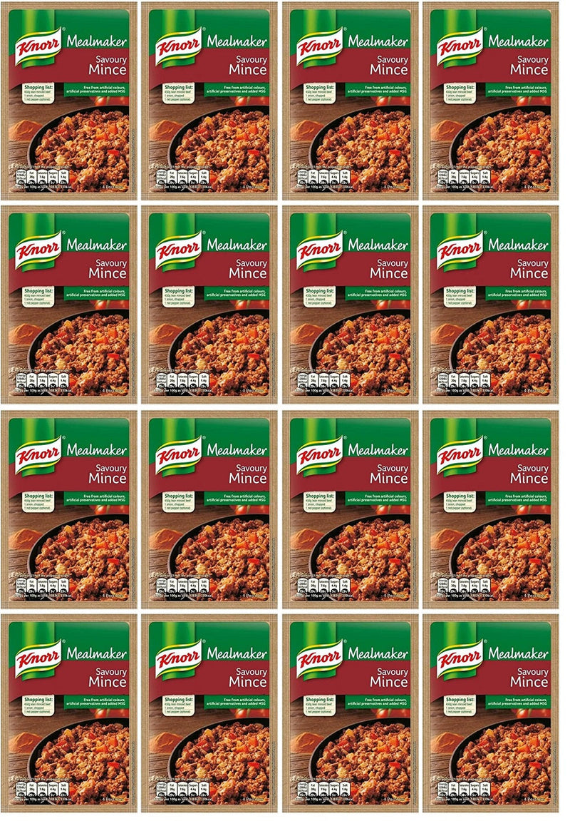 16 x Knorr Mealmaker Savoury Mince 46G