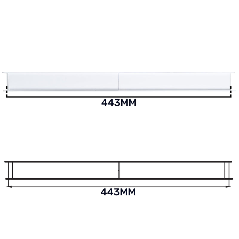 Door Louvre Vent KD 90mm—445mm