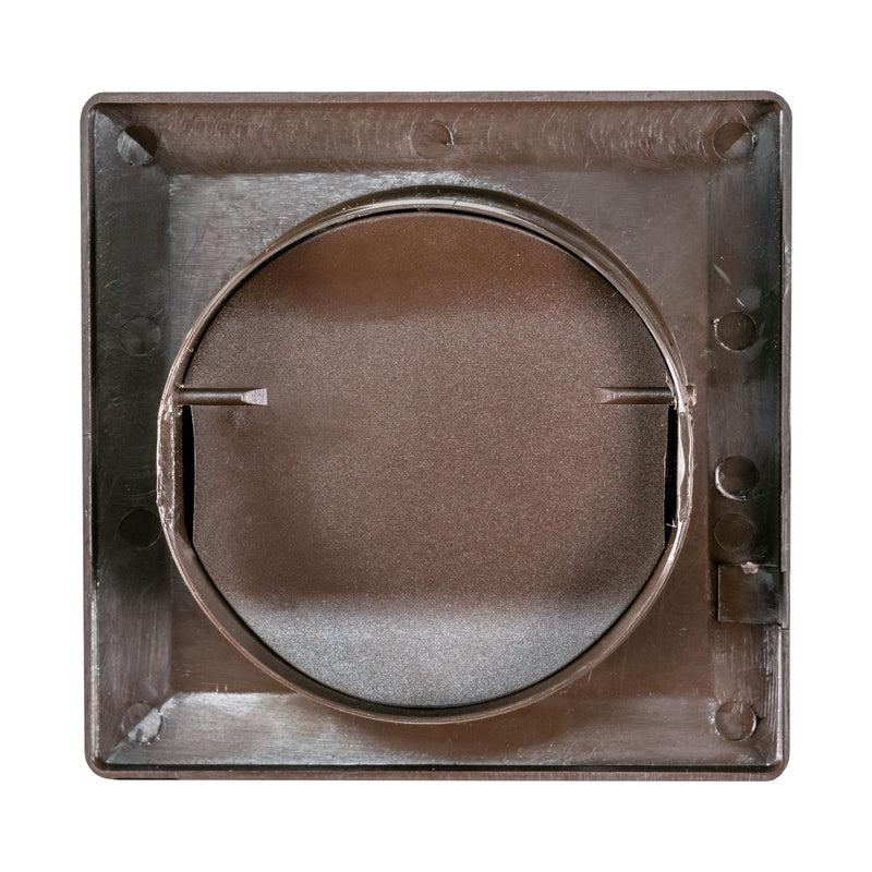 Through Wall Ventilation Kit Louvre Vent VC-KR0153 with Brown External Vent