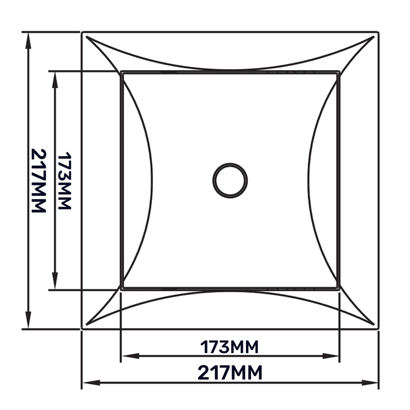 Access Panel Door PP, White 200mm x 200mm