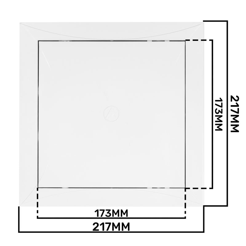 Access Panel Door PP, White 200mm x 200mm