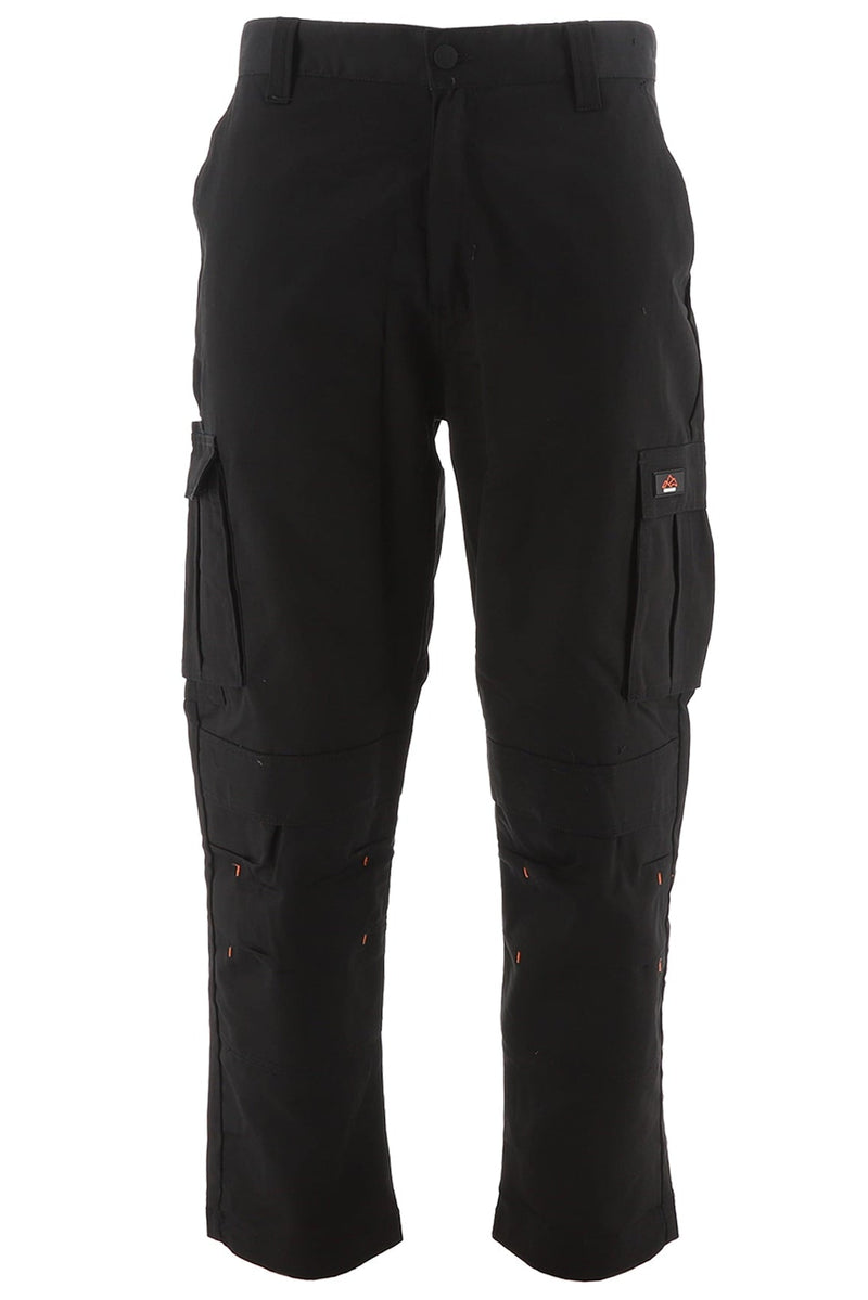 North Peak Workwear Vector Black Cargo Trousers