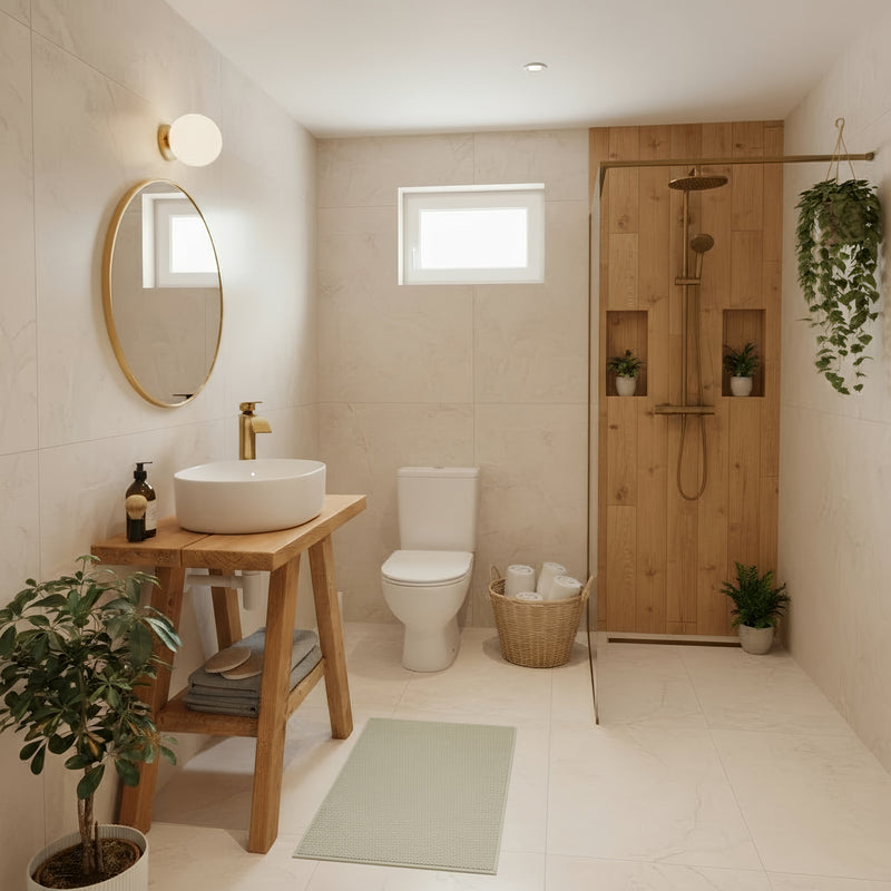 VERA Wooden Vanity and Shelf Storage | Tribe Joinery