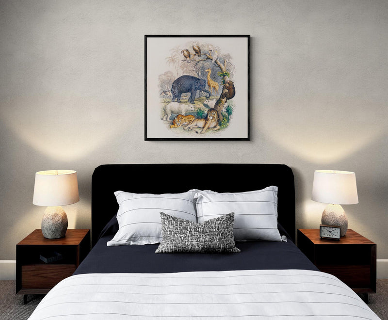 "A History of the Earth and Animated Nature" on Framed Canvas, Acrylic, Canvas, Framed Prints or Print-only