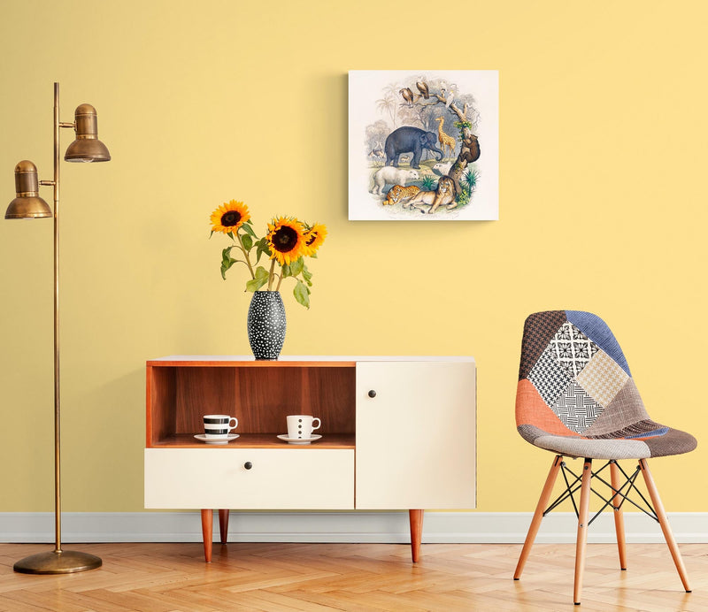 "A History of the Earth and Animated Nature" on Framed Canvas, Acrylic, Canvas, Framed Prints or Print-only