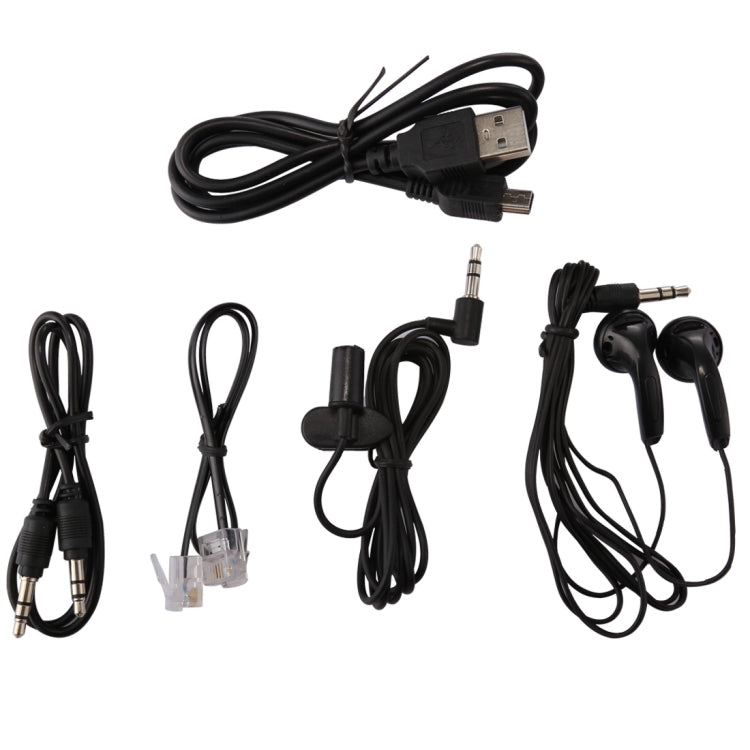 VM113 Portable Audio Voice Recorder, 8GB, Support Music Playback / LINE-IN & Telephone Recording