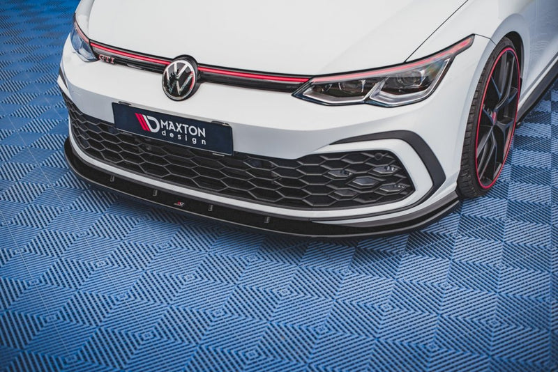 Maxton Design - FRONT SPLITTER V.1 VOLKSWAGEN GOLF GTI / GTE / R-LINE MK8