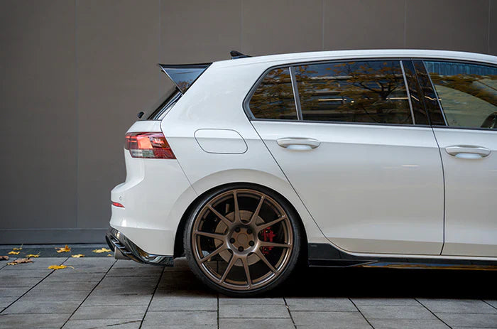 VW GOLF GTI MK8 EVO-1 GLOSS BLACK REAR SPOILER BY ZAERO (2020+)