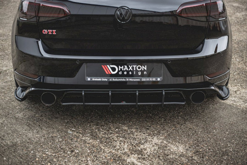 Maxton Design - STREET PRO REAR DIFFUSER VW GOLF MK7.5 GTI TCR