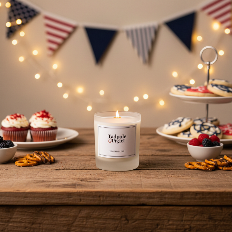 Velvet Rose & Oud Scented Candle