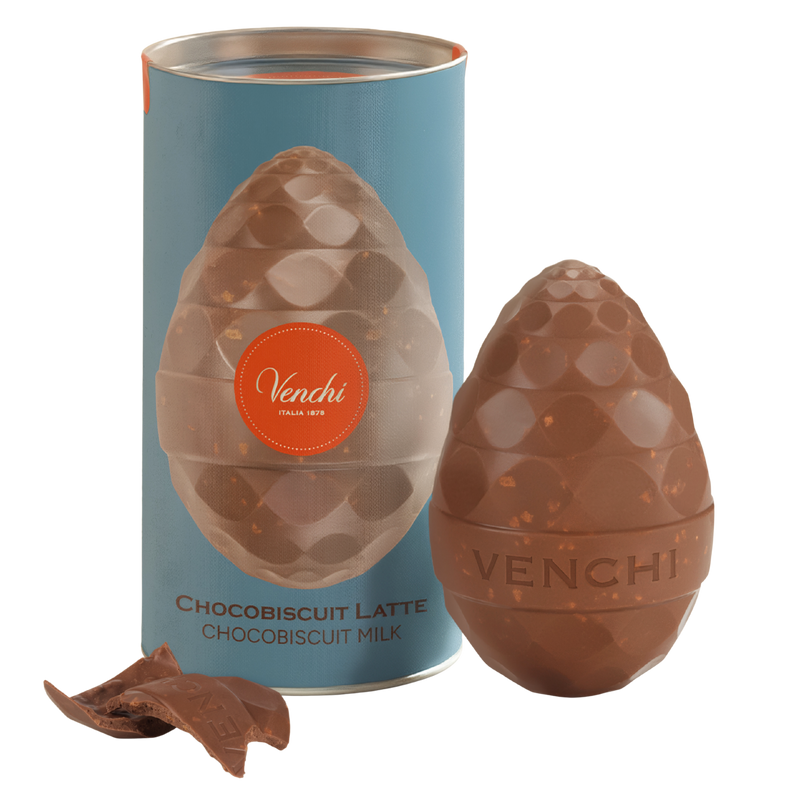 Venchi Easter Egg | Milk Chocolate & Biscuit | 150g