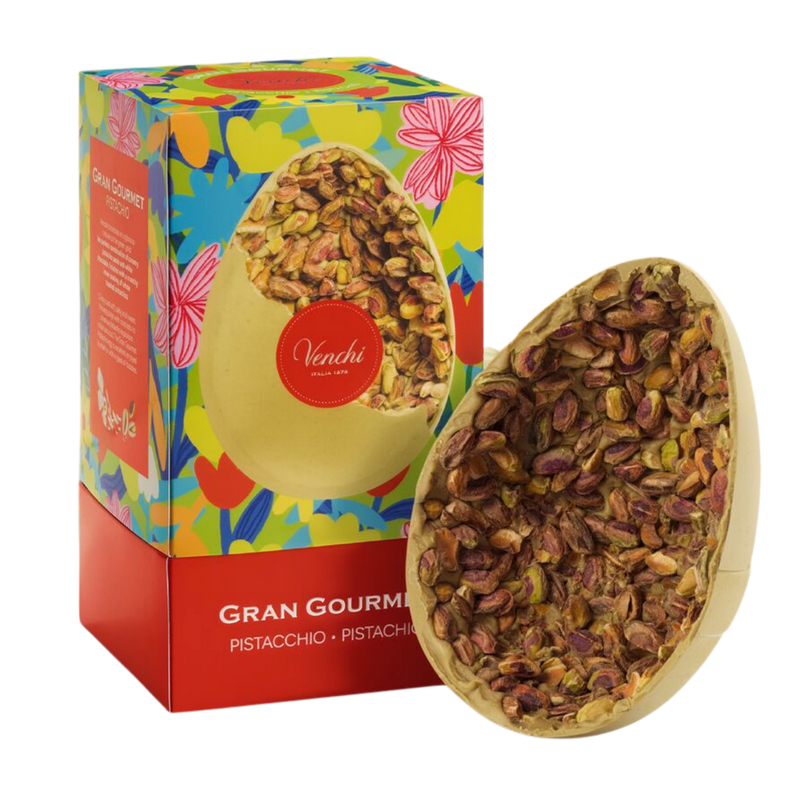 Venchi Gran Gourmet Easter Egg | Pistachio White Chocolate | 500g