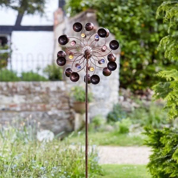 Venti Wind Spinner with Solar Crackle Ball