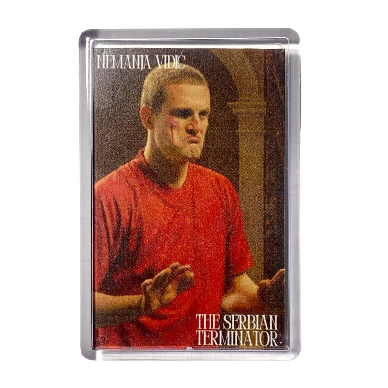 Nemanja Vidic The Serbian Terminator Fridge Magnet