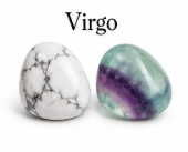 Virgo Zodiac Crystal Gift Set
