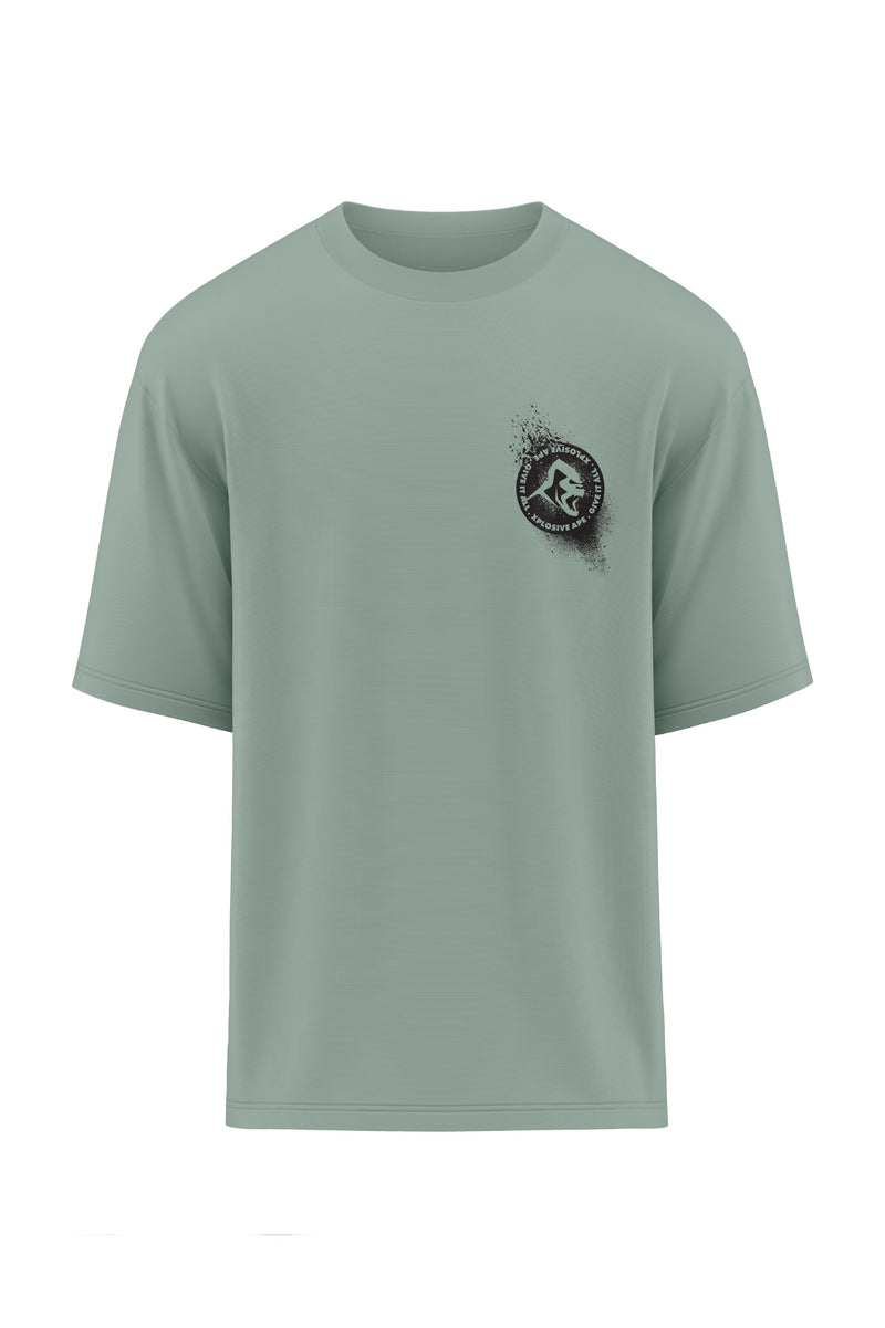 XAPE Volume Four Oversized Tee - Sage
