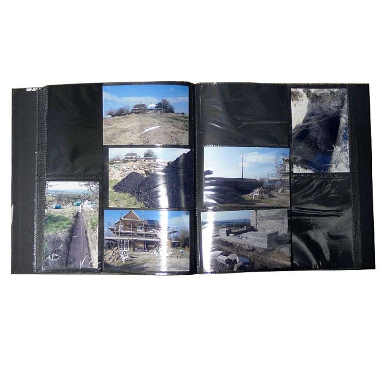 Walther Grindy Black 6x4 Slip In Photo Album - 400 Photos