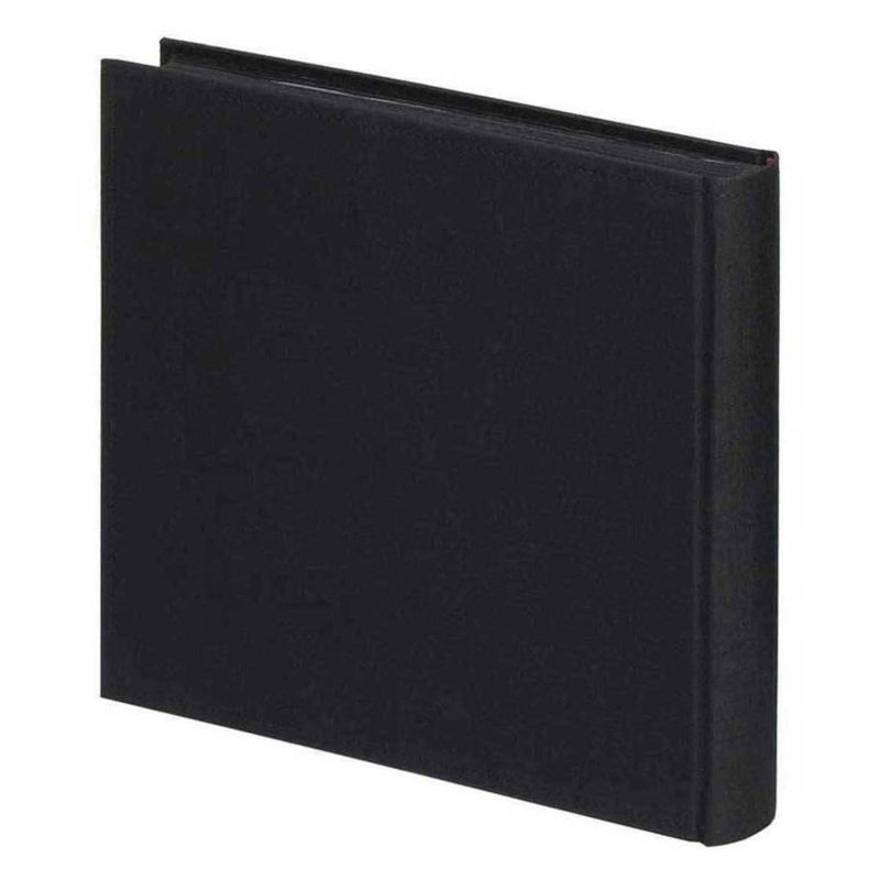 Walther Small Black and Taupe Traditional Photo Album - 50 Black Sides