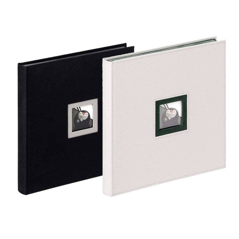 Walther Large Traditional 12x12" Photo Album - Black