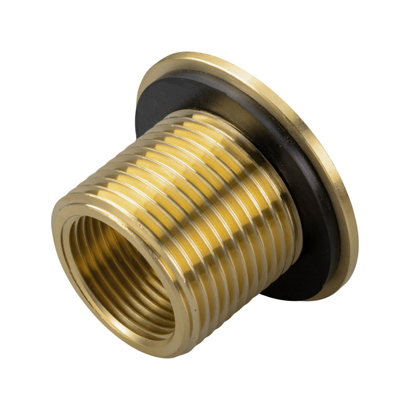 Water Butt Brass 3/4" BSP Male - 1/2" BSP Female and Drill Bit