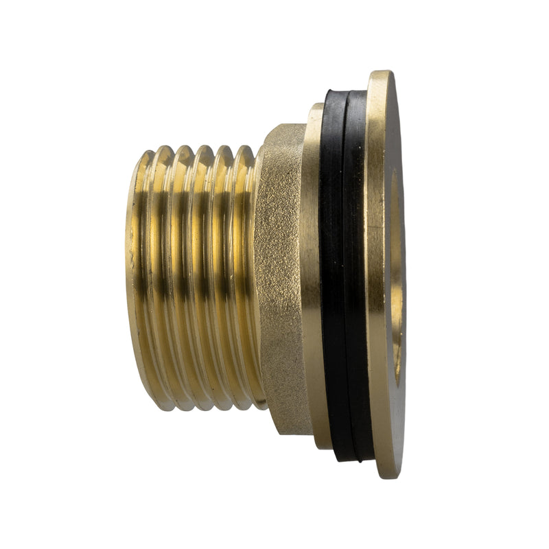 Water Butt Brass 3/4" BSP Male - 1/2" BSP Female and Drill Bit