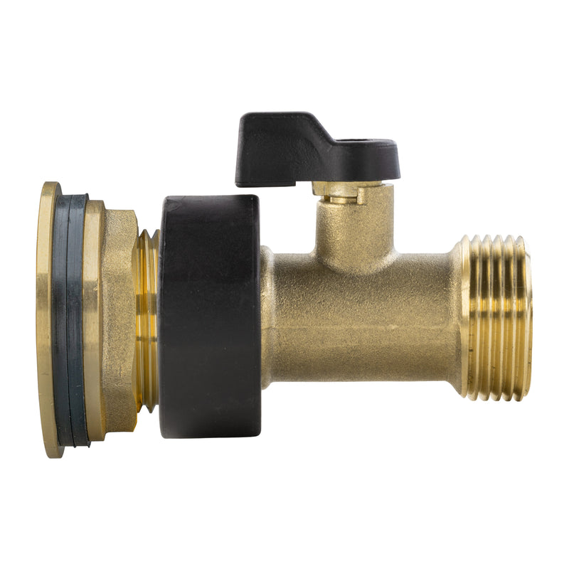 Water Butt Brass Kit 3/4" with Brass Valve
