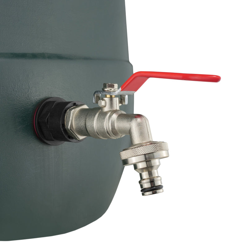 Water Butt Kit 3/4" with Quick Connect Lever Tap