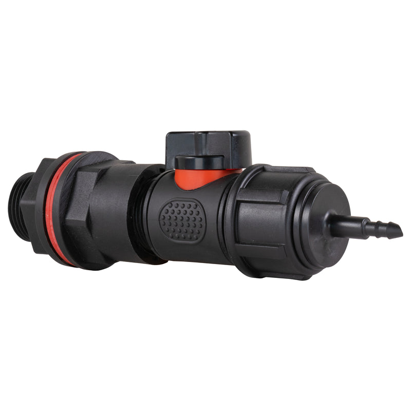 Water Butt Kit 3/4" with In-Line Valve + 4mm Micro Barb
