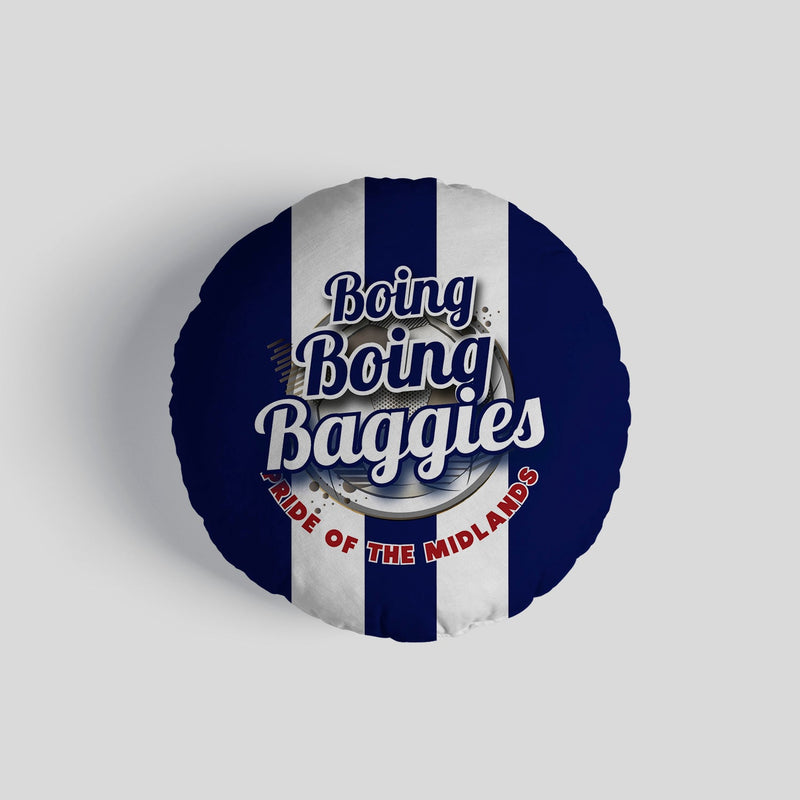West Brom Boing Boing - Football Legends - Circle Cushion 14"
