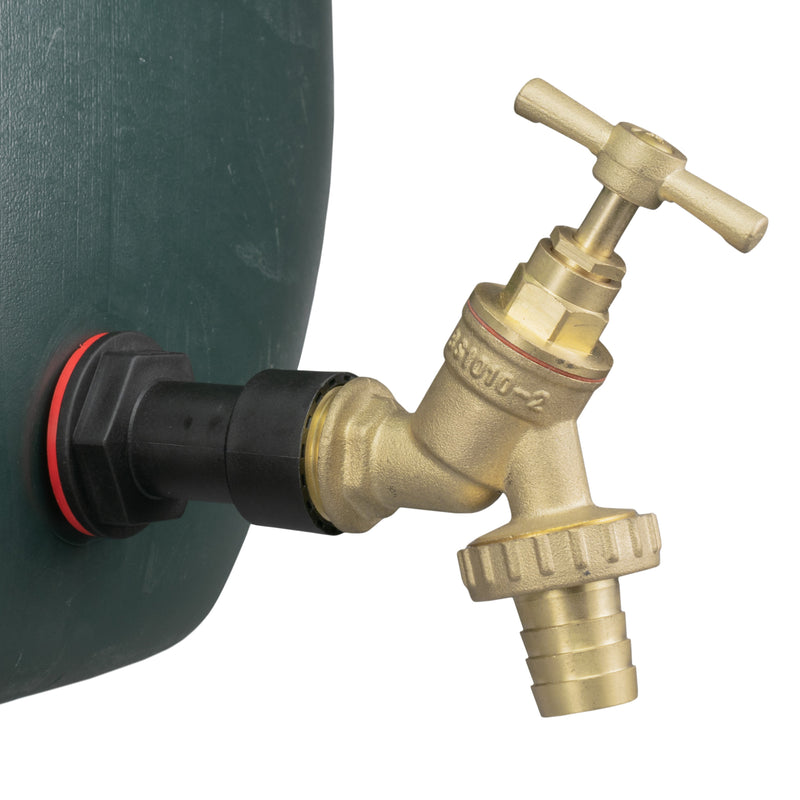 Water Butt Extension Kit 1/2" with Brass Barbed Tap