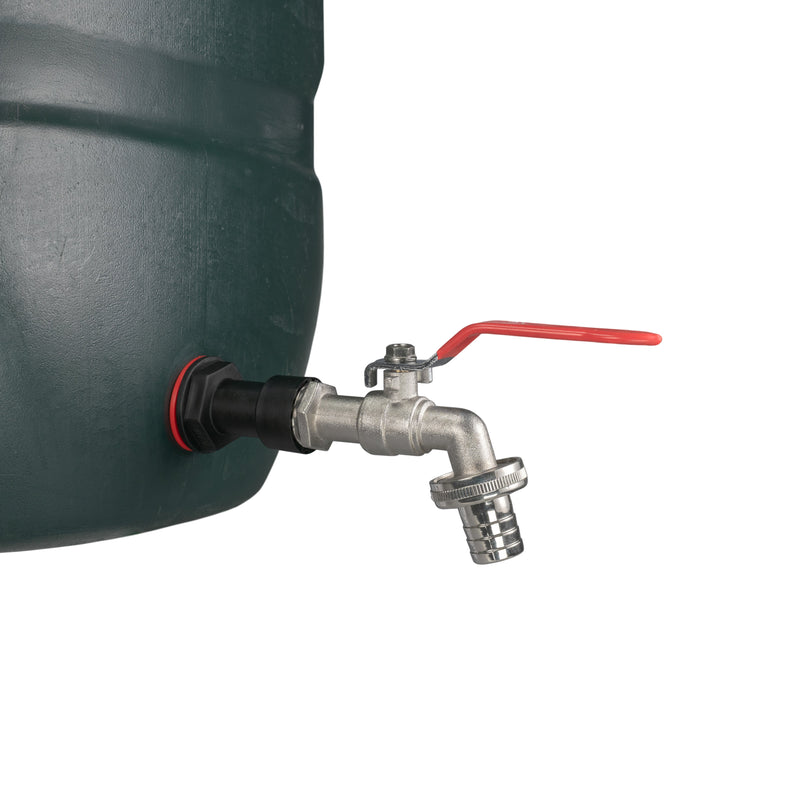 Water Butt Extension Kit 1/2" with Barbed Lever Tap