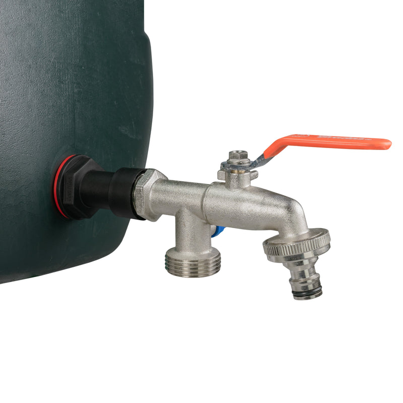 Water Butt Extension Kit 1/2" with Double Tap