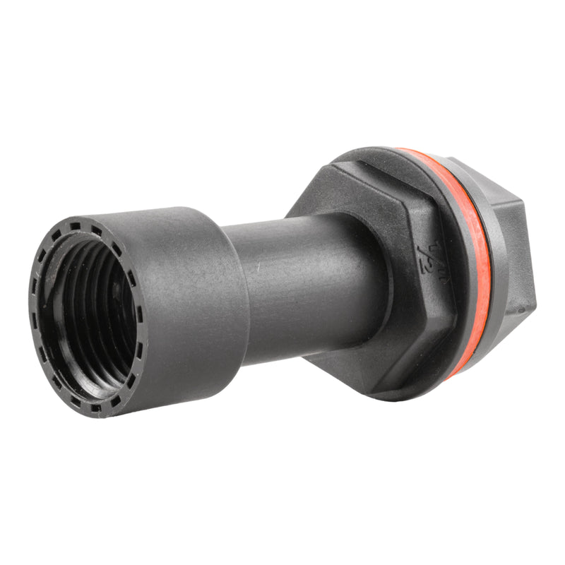 Water Butt Extension Kit 1/2" with Lever Tap Hose Barb and Lever Lock