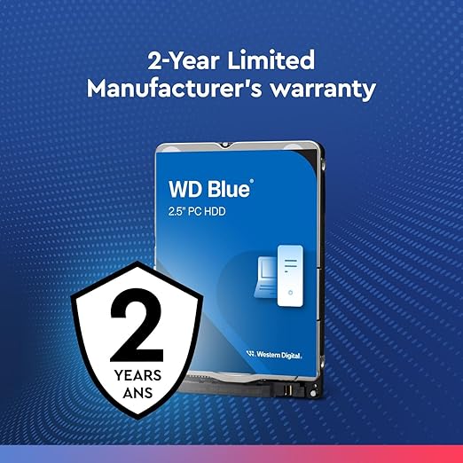 WD 2.5" Blue Mobile Hard Drive 5400RPM  7mm up to 2TB